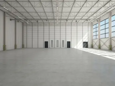 Warehouse Interior 3D model