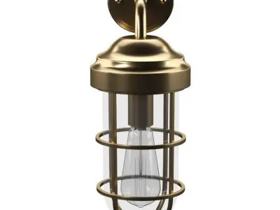 Ediline Armed Sconce Free 3D model