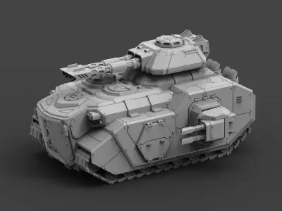 Armored Might MRHV Complete Kit 3D print model