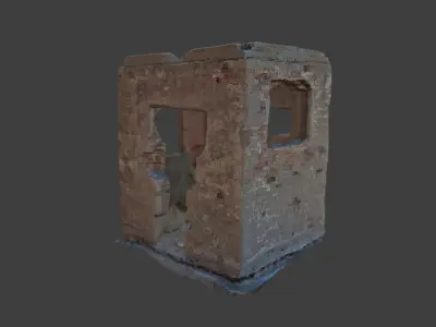 Old Building Free low-poly 3D model purchase