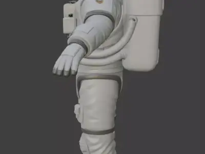 Astronaut Spacesuit 3D Model 3D model buy
