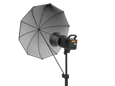 stage softbox 3D model