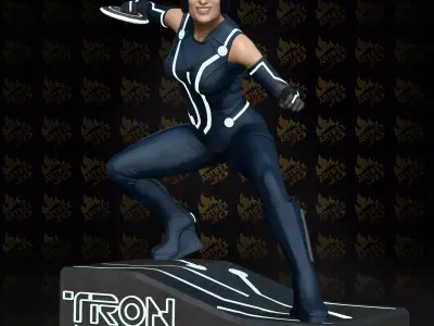 Quorra - Tron 3D print model