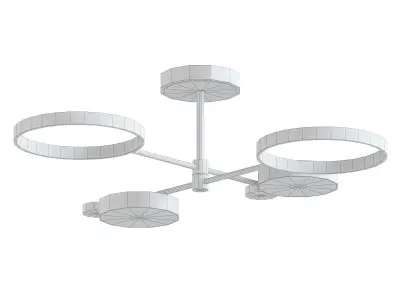 AK939 led ceiling light for living room 3D model