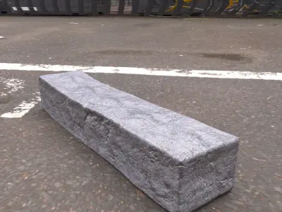 Concrete Slab - PBR Low-poly 3D model