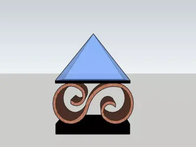 Display Shelf Customized 3D model