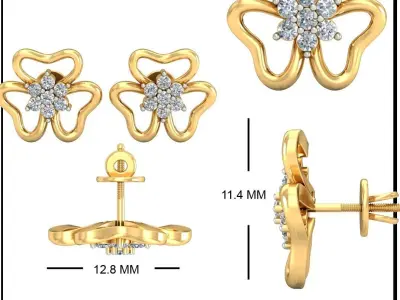 EARRING 3D print model