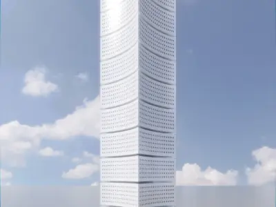 Parametric Building 1c14 3D model