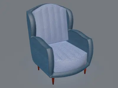 Carson Armchair 3D model