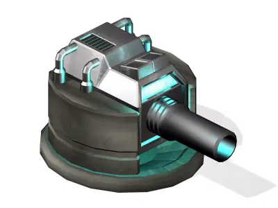 Satellite City Objects - Battery 15 3D model