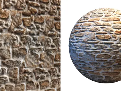 10 stone PBR texture   mtl Texture
