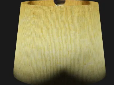 A Metallic Lamp 3D model