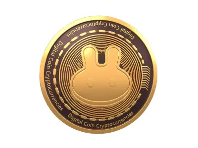 PancakeSwap Coin v3 005 3D model