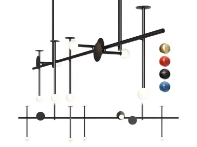 Typography VELA Gantry C by Studio Truly Truly 3D model