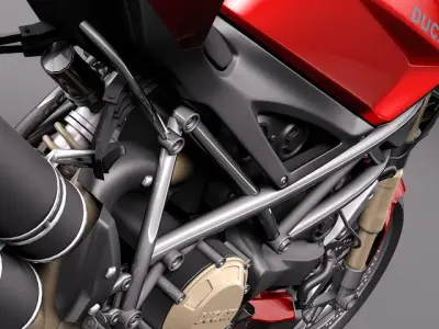Ducati StreetFighter 2011 3D model