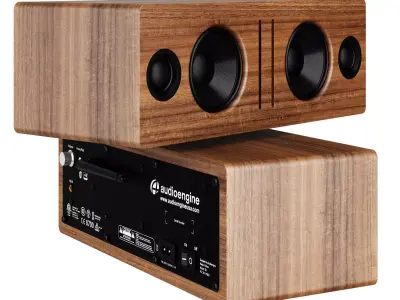 B2 Wireless Speaker by Audioengine 3D model