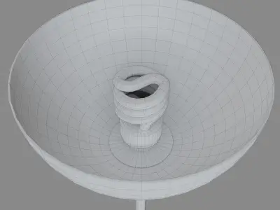 Floor Lamp Free low-poly 3D model