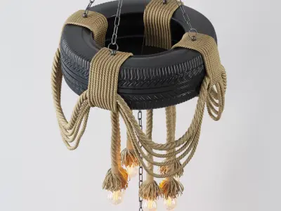 Chandelier Gomma 3D model