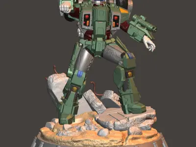 Robotech Cyclone 3D print model