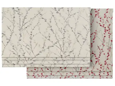 Roman Curtains 138 NEXT Willow Made To Measure 3D model