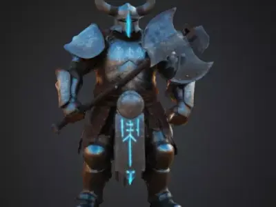 Runeblade Berserker 3D model