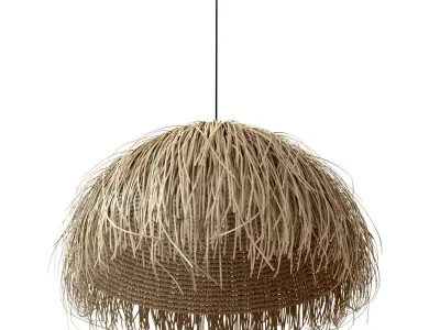 SEAGRASS NATURAL LIGHT SHADE Den and Now 3D model