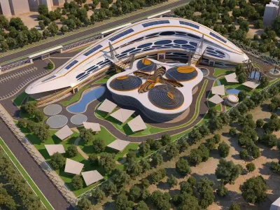 0143 - Health Center Architecture Project - 2D Drawings-3D Files 3D model