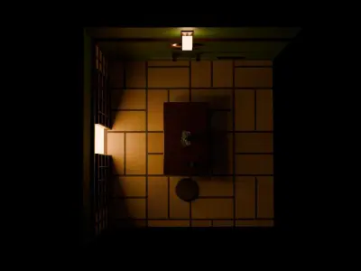 Another Isometric Room 002 Low-poly 3D model