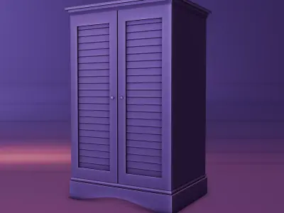 Big Cabinet Free 3D model