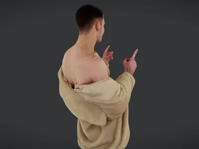 Bang Bang Bully - Confident Male Pose 3D model