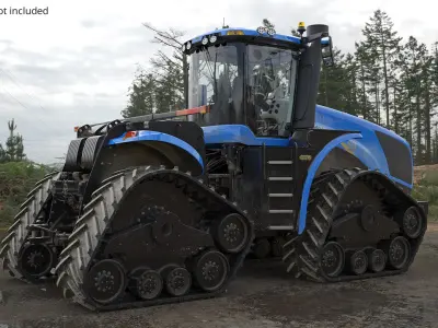  Dirty New Holland T9 SmartTrax Crawler Rigged 