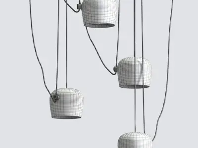 Aim Pointed Lighting Collection 3D model