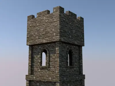 Watch Tower 3D model