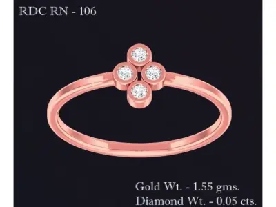 Women Ring 3D print model