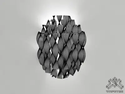 Axo AP Aura Sconce Lamp 3D model