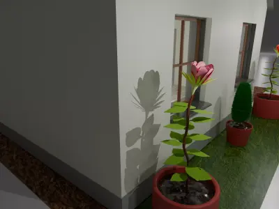 Home Solar Energy 3D model