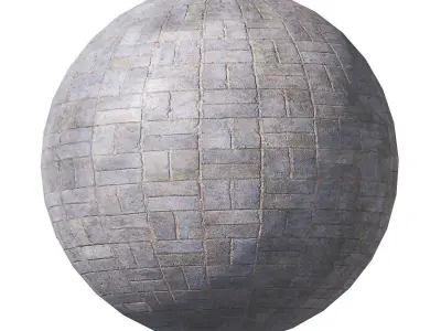 paving02 brick sphere Texture