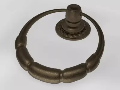Bronze Furniture Handle 8 3D model