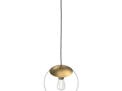 Atwell Light Medium Pendant 3D model