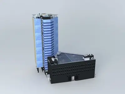 BC Rock Hall Free 3D model