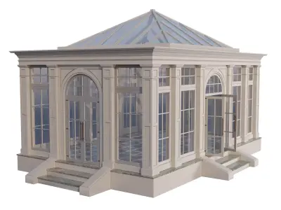 Winter Garden 3D model