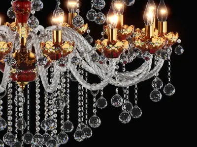 738302 Vidare Osgona Chandelier 3D model