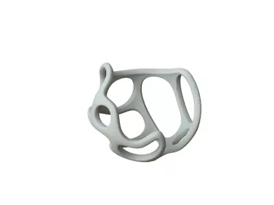 SciFi Cube Object No 41962 Low Poly Shape Texture