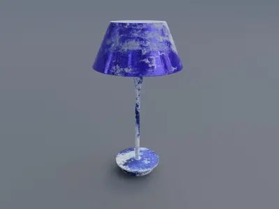 Awesome Floor Lamp Pack Floor Table Lamps Free low-poly 3D model