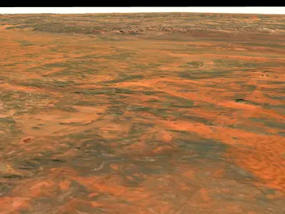 NEOM city topography Saudi Arabia - tile  n29e37 Low-poly 3D model