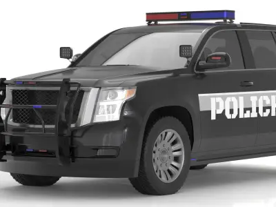  Generic Police Car 03 