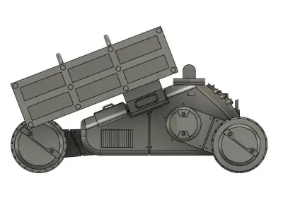 1-144 Leviathan buggy 10mm  3D print model