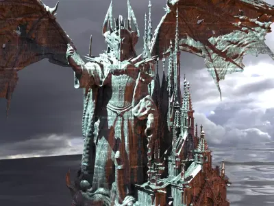 Crypt Keeper Underworld Kit bash 3D 3D model