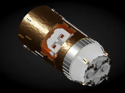 HTV Spacecraft 3D model