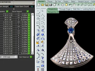 3p pendant 3D print model